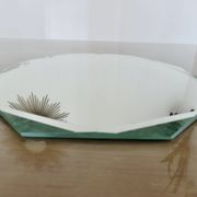 Miroir octogonal biseauté, années 40-50