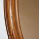 Miroir ovale en bambou 56x45cm