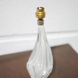 Vintage lamp, crystal lamp, table lamp, bedside lamp, asymmetrical lamp, 50's