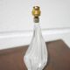 Vintage lamp, crystal lamp, table lamp, bedside lamp, asymmetrical lamp, 50's