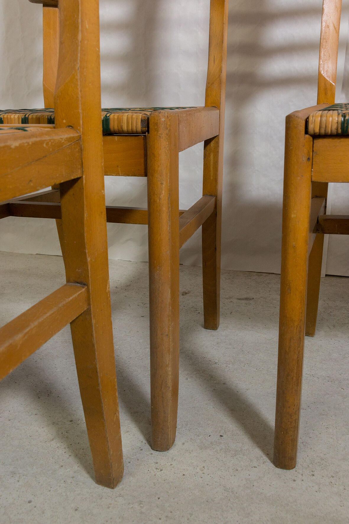 Set of 4 chairs by Pierre Cruège 1950