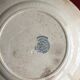 Lot of 3 flat plates in earthenware Choisy the King Iron Earth model Pompadour