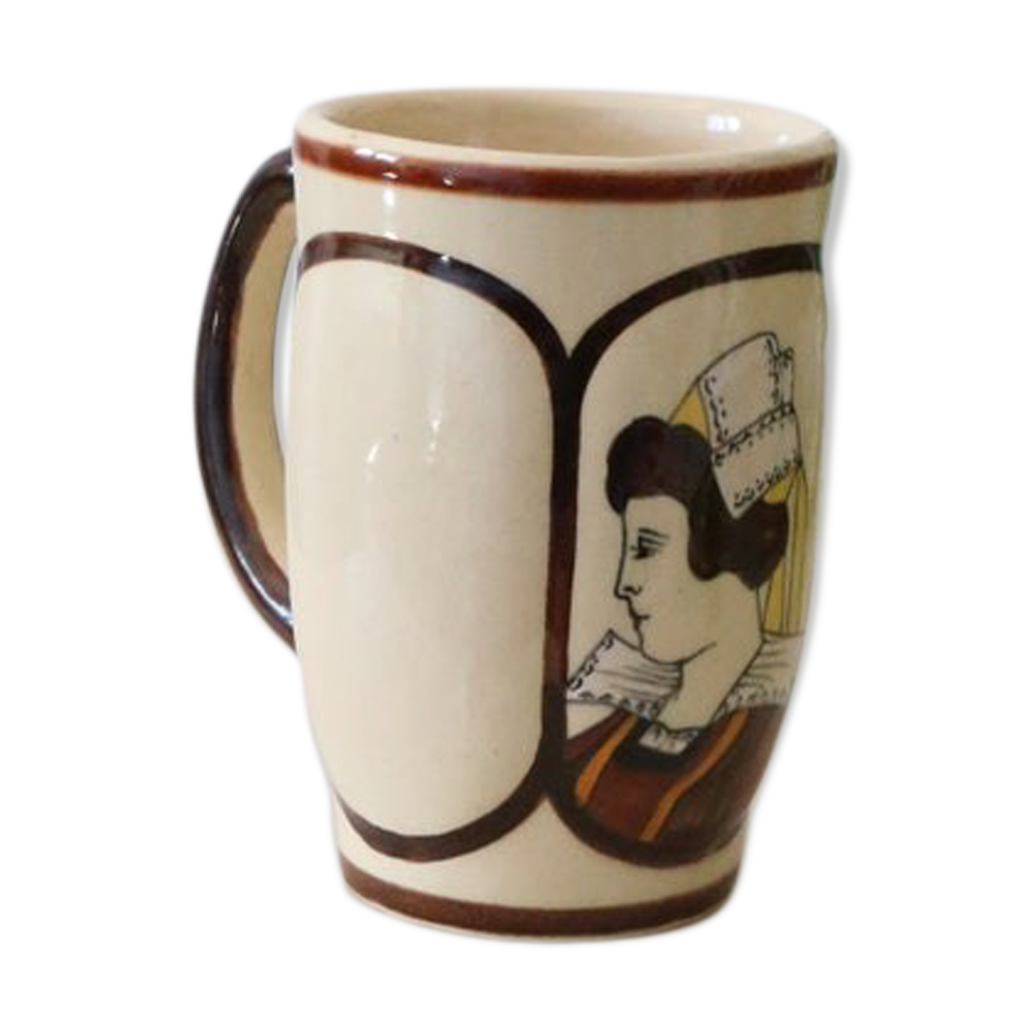 Chope Henriot Quimper, vintage pottery