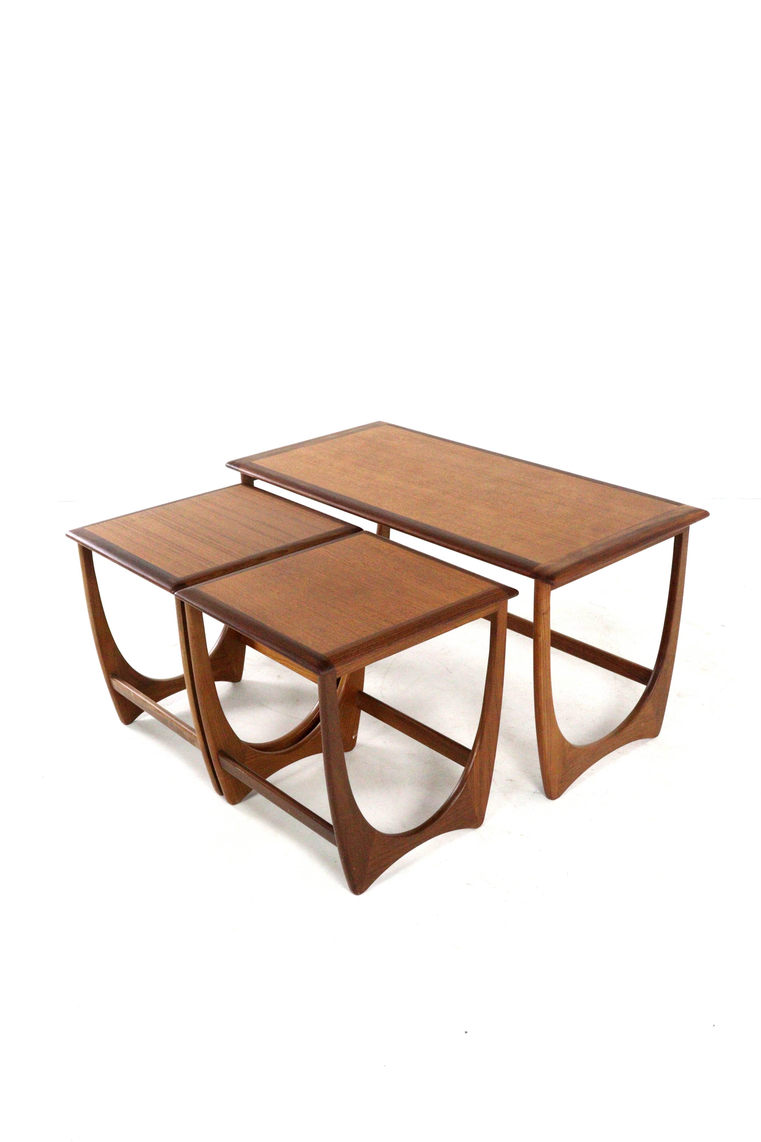 G-Plan coffee table with nesting tables - mid century modern
