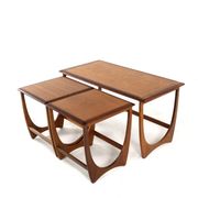 G-Plan coffee table with nesting tables - mid century modern