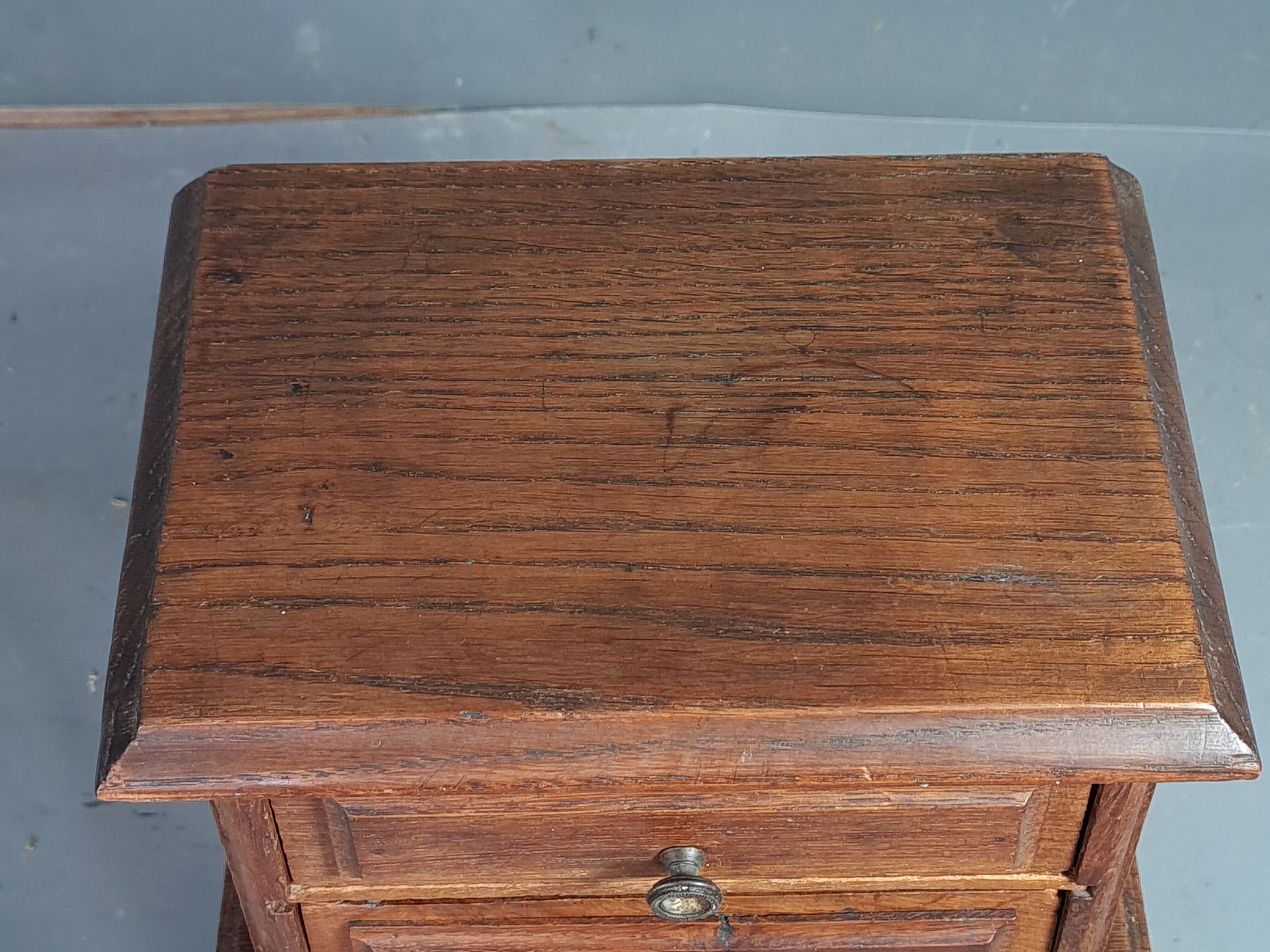 Boite à 4 tiroirs pour couture ou autre rangement en bois de chêne