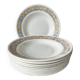 Lot 10 assiettes creuses Dolly Faïencerie Nouvelle