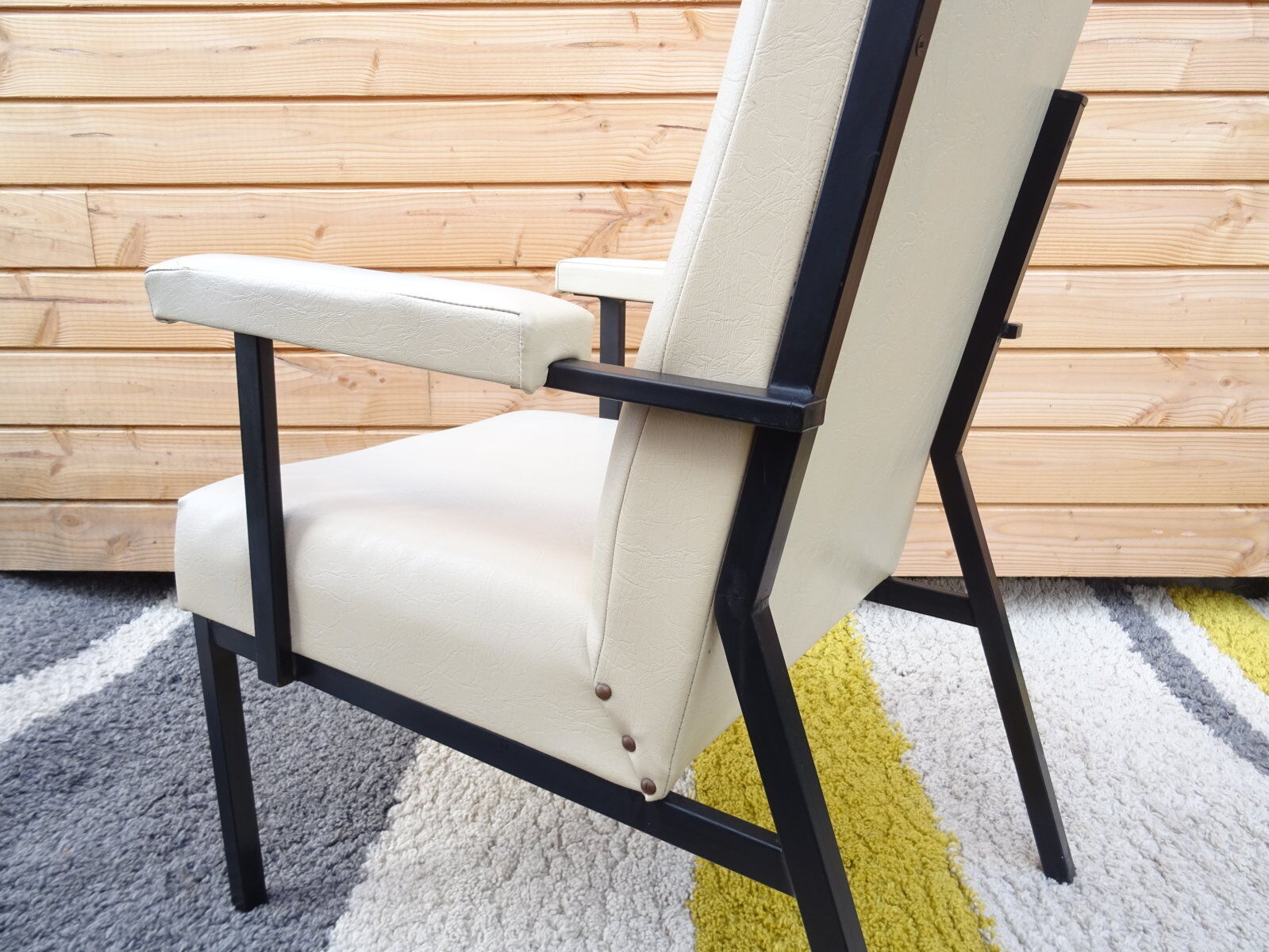 Pair of modernist armchairs