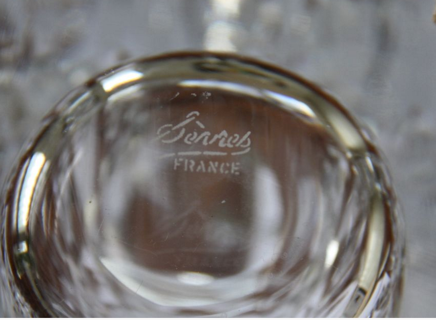 Vintage crystal vases