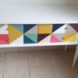 Console 4 tiroirs vintage