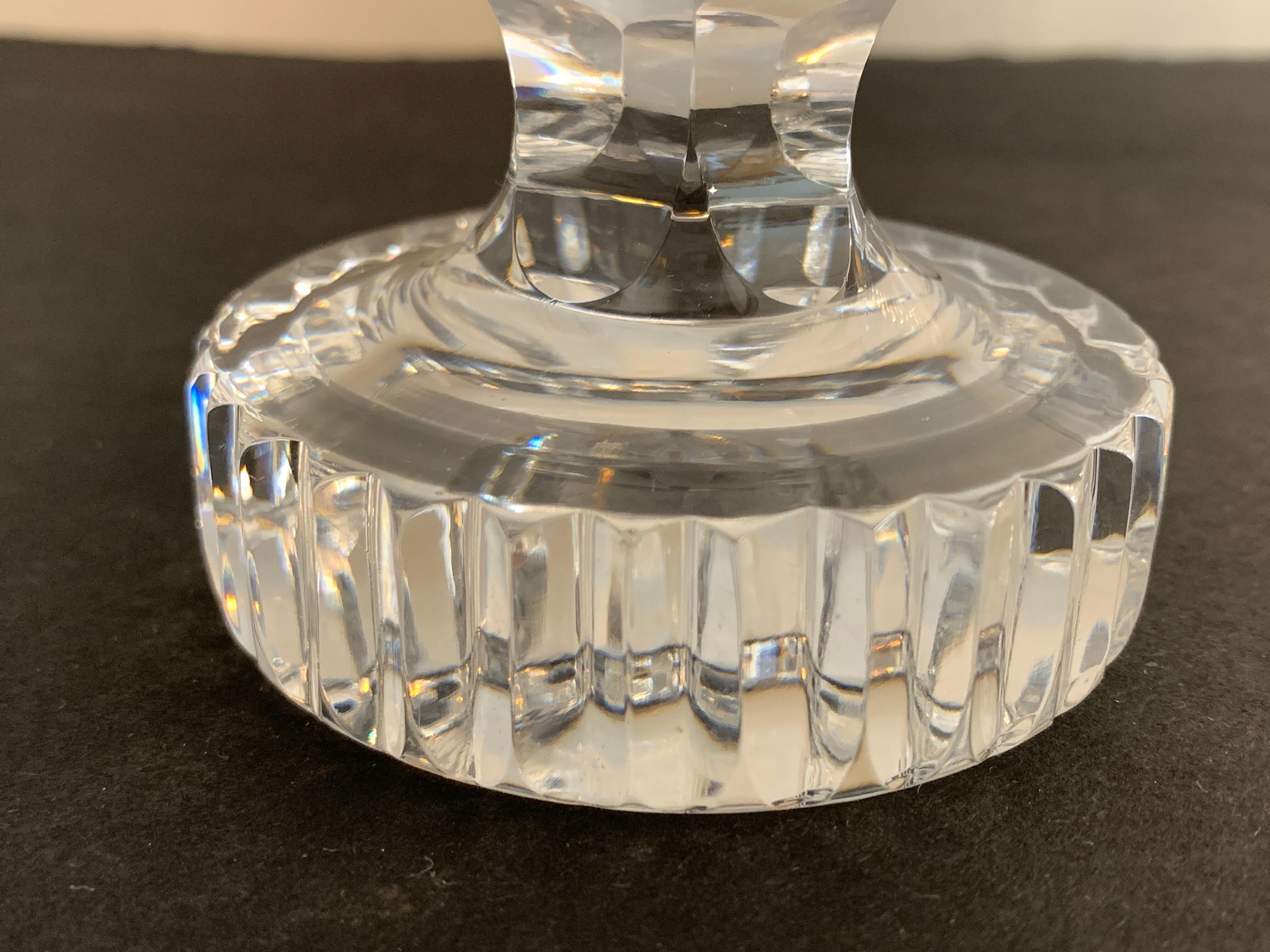 Glass whisky carafe
