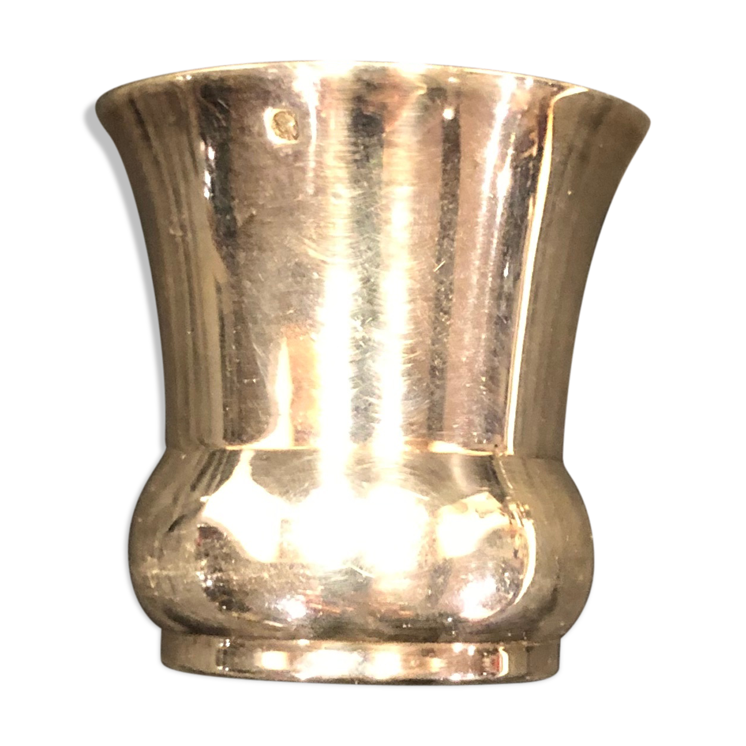 Small Silver Timbale (Minerve punch)Christofle