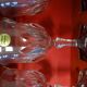 Crystal walking glasses of Arques