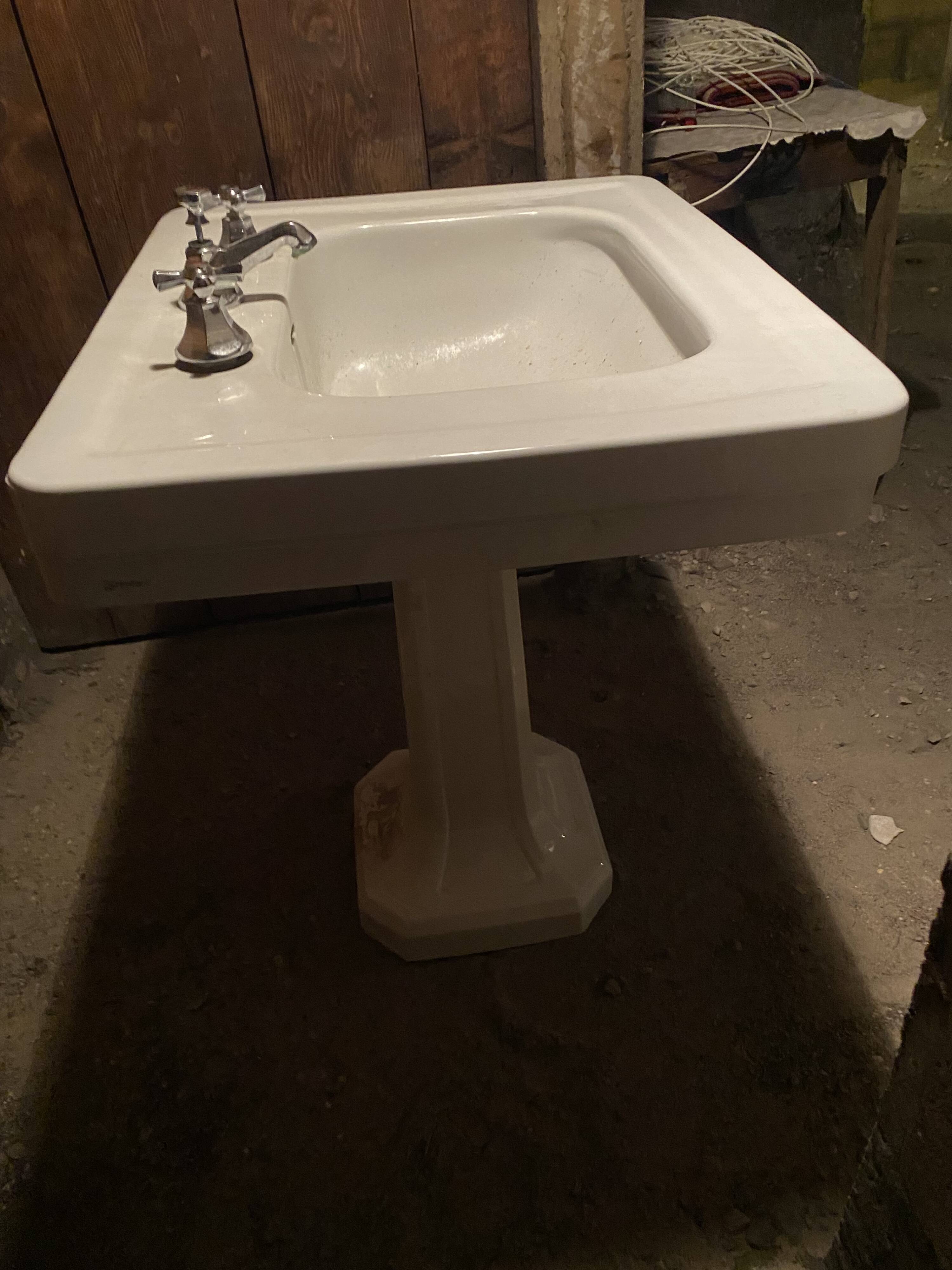 Old art deco sink