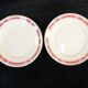 11 flat plates badonviller red no digoin