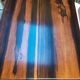 Coffee table in ebony from the 40s/50s