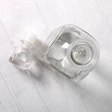 Mid-Century Luigi Bormioli Crystal Whiskey Decanter with Stopper