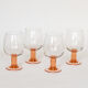 4 large Luminarc glasses France "Scandia" 1980