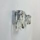 Pair of crystal sconces by Kinkeldey, Germany, 1970s