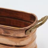 Cache pot en cuivre