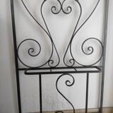 Wrought iron coat rack