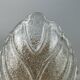 60s 70s Wall Sconce Wall Lamp Glass Brass Leaf Space Age Design