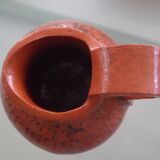 Stoneware water pot/pitcher signed Soco