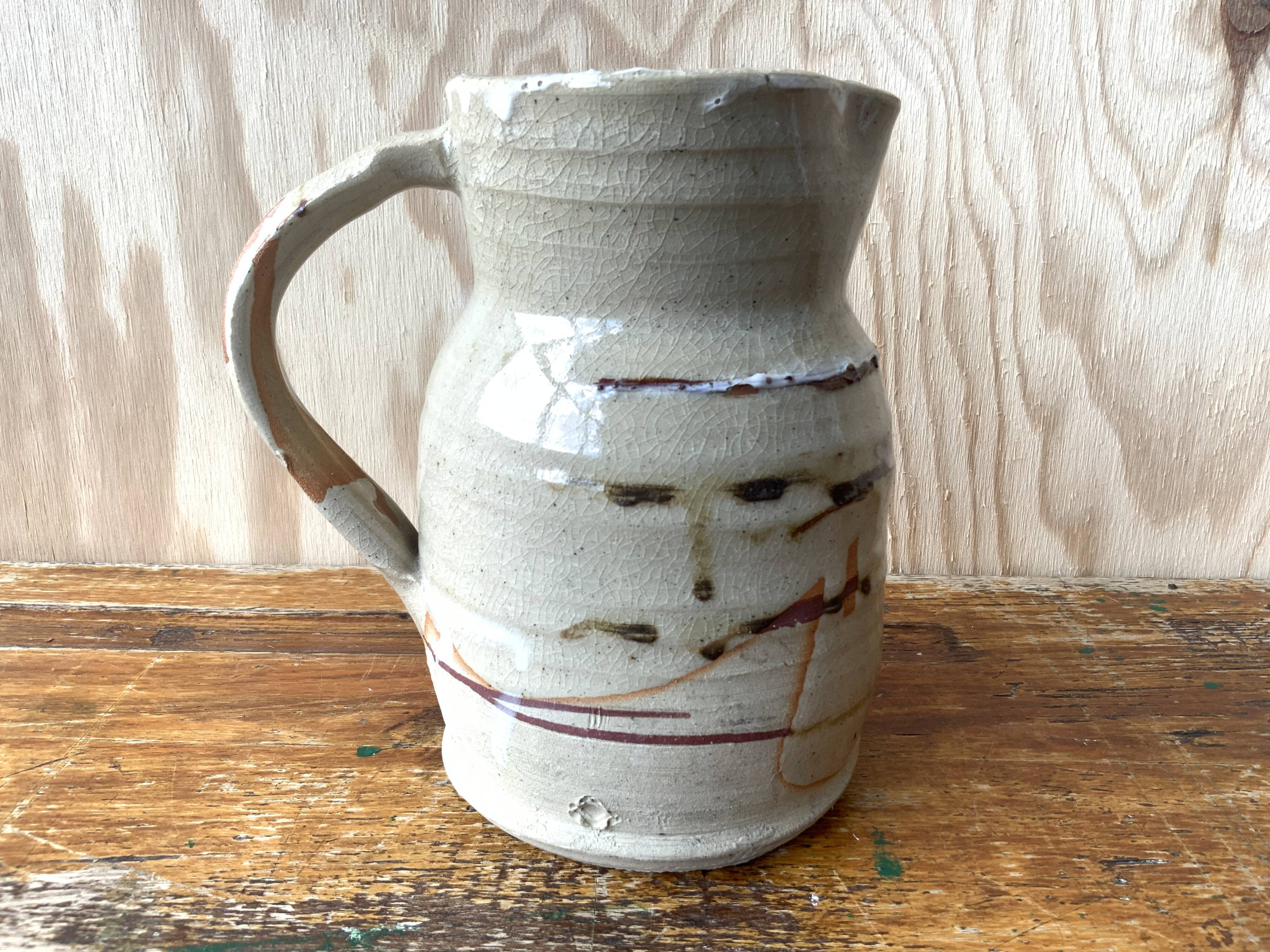 Terracotta pitcher