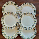 Flat plates Terre de fer Chantilly model