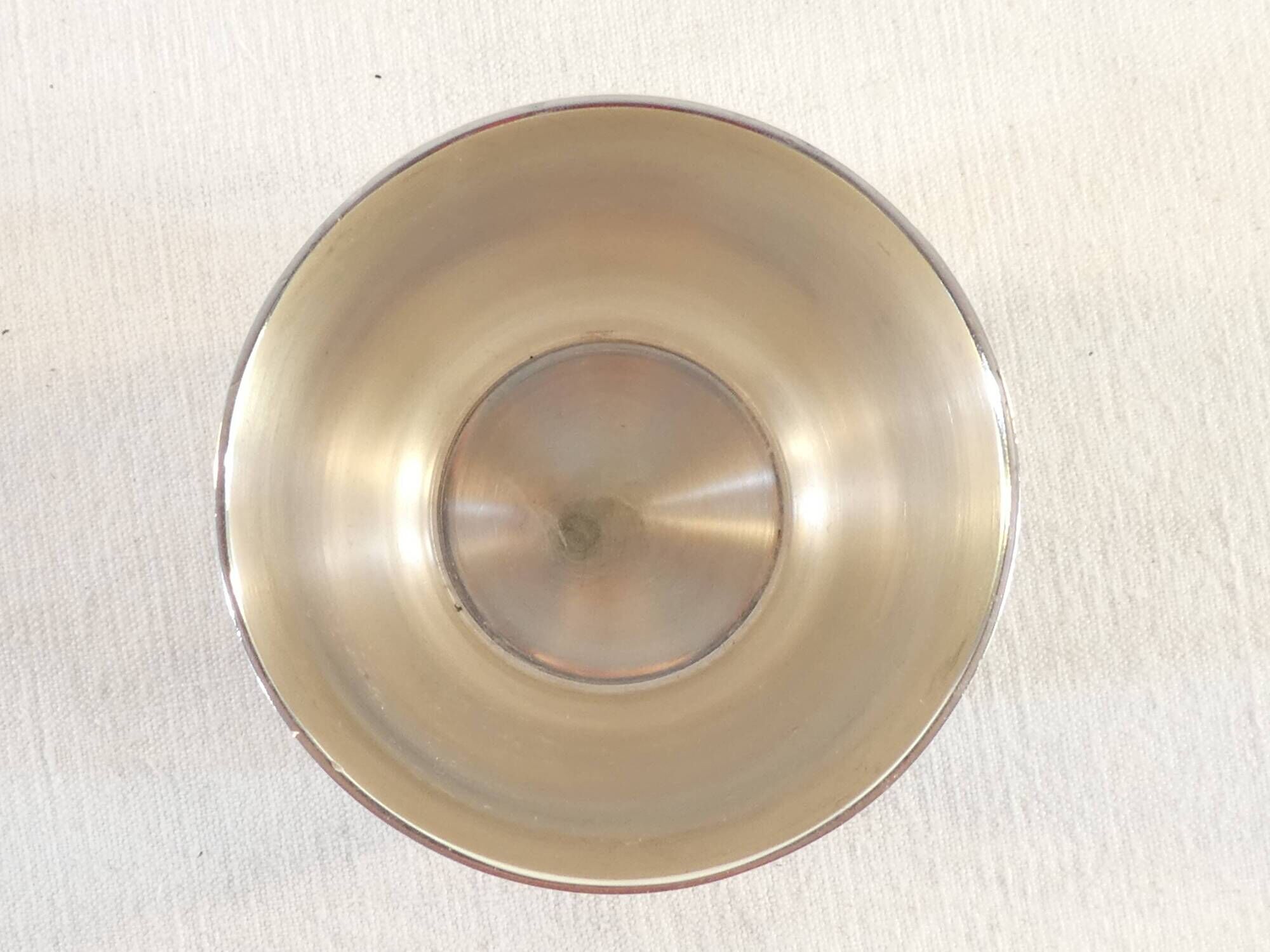 Timpani and towel ring in silver metal bapteme adornment