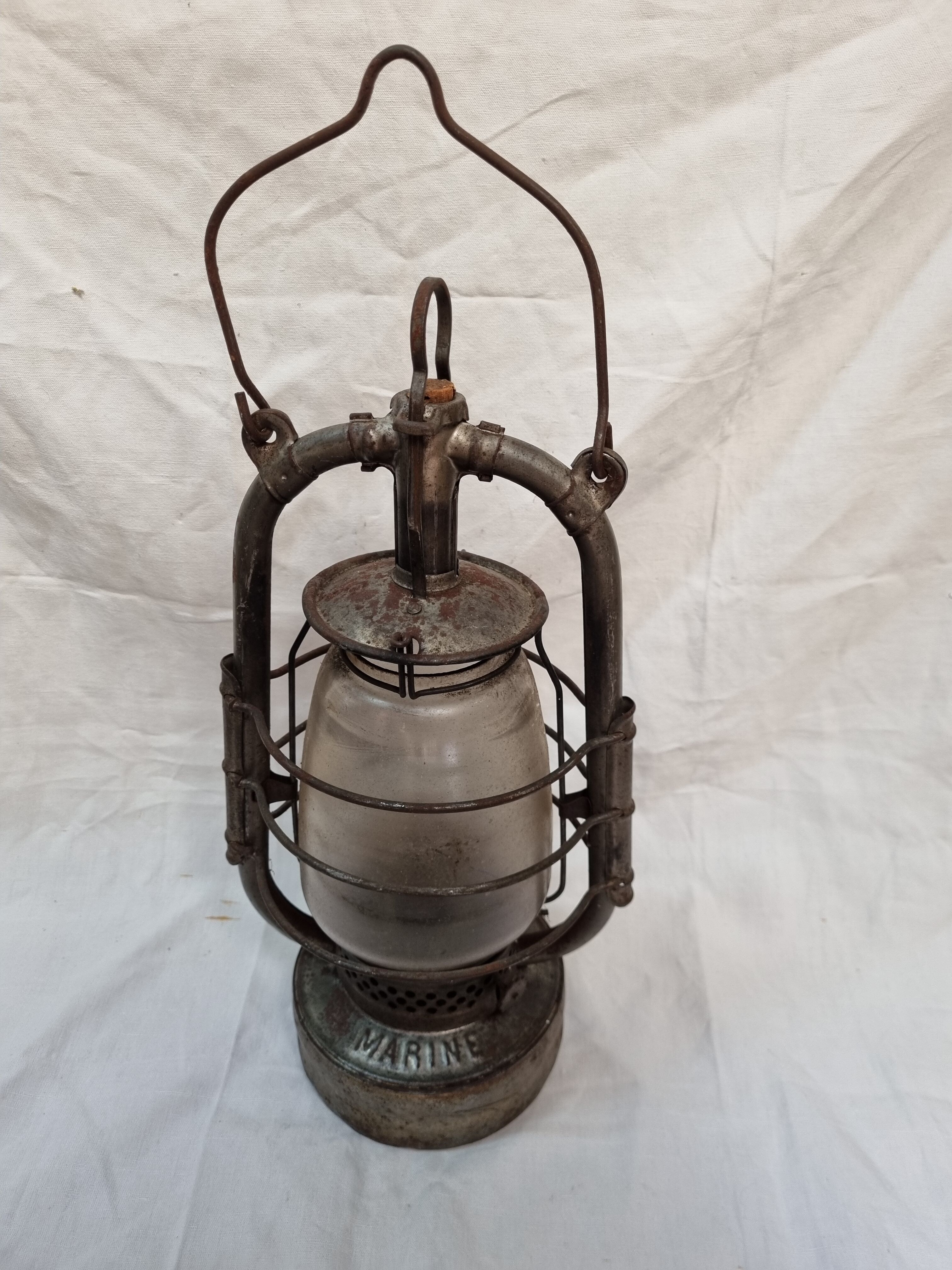 Marine storm lamp late nineteenth