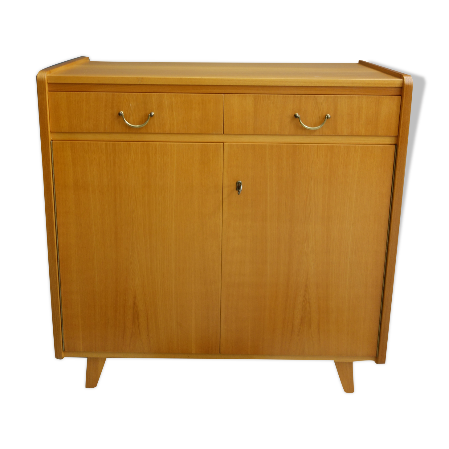 Tepe blond wood  sideboard cabinet 1960s