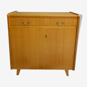 Buffet en bois blond tepe des années 1960