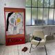 Canvas tapestry Picasso fabric coated on wood XXL