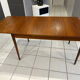 Vintage 1970s extendable Scandinavian teak table