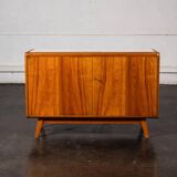 Buffet landsman white glass top