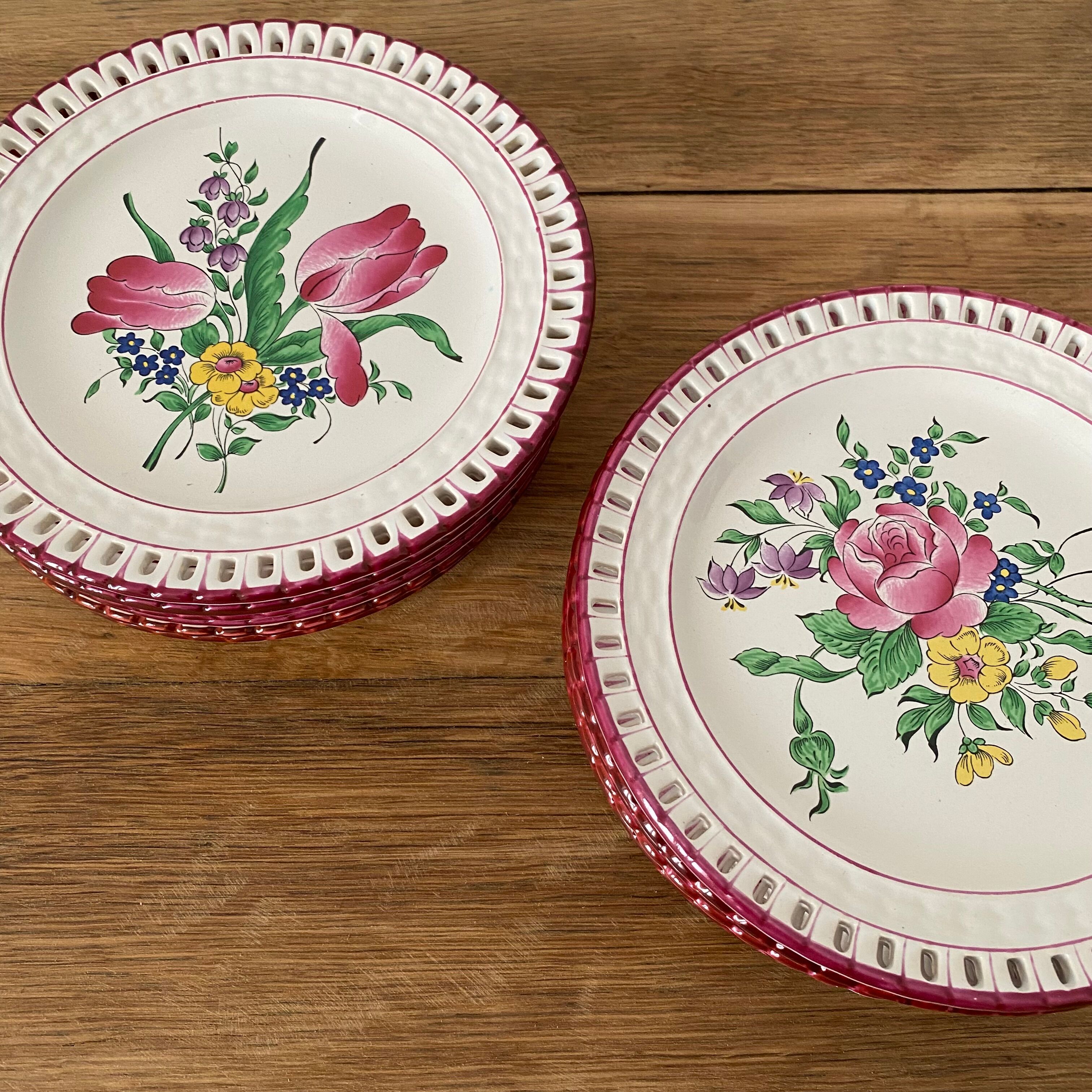 Dessert plate (Lunéville)