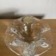 Val Saint Lambert crystal ashtray empty pocket