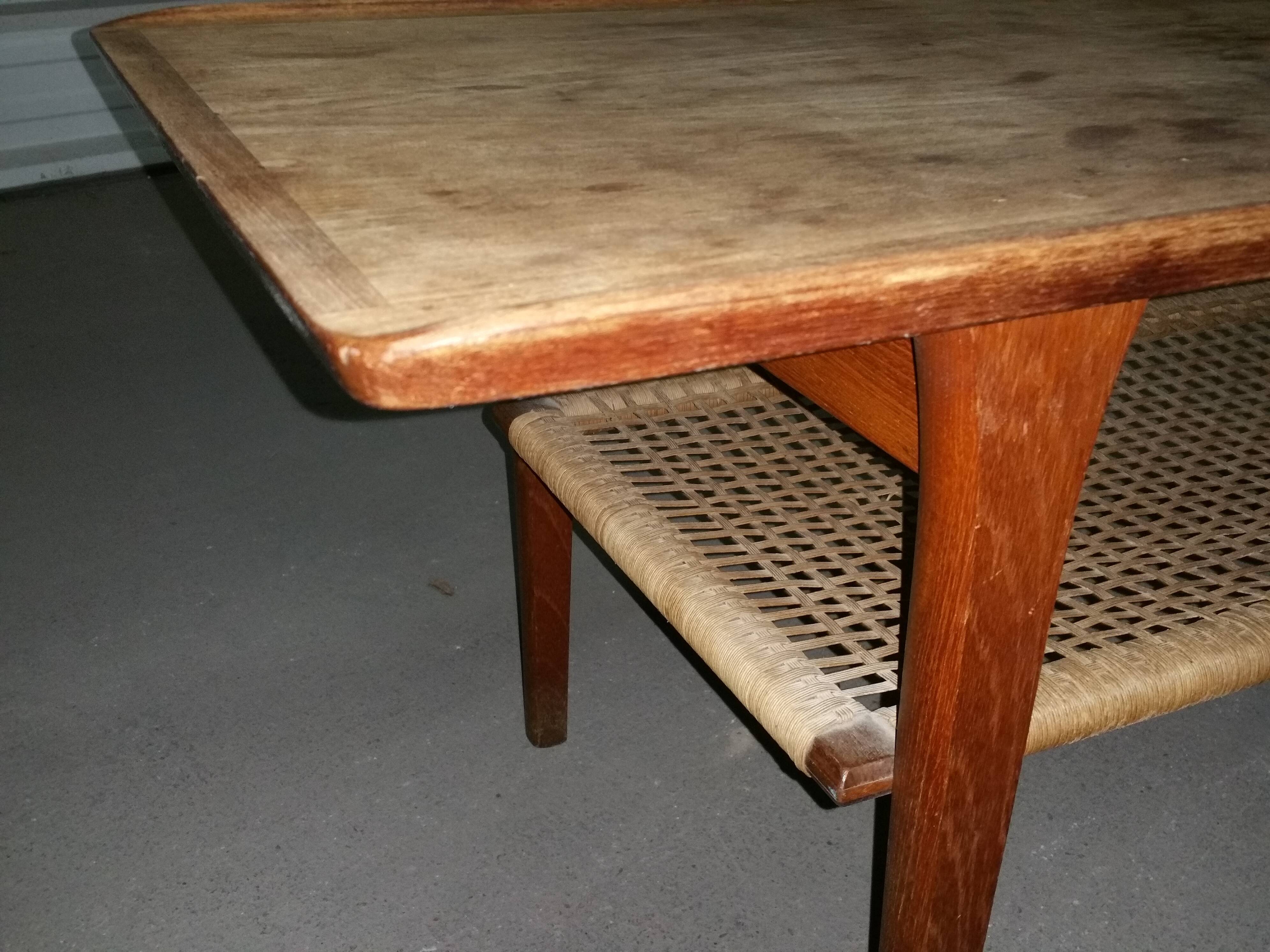 Scandinavian design teak coffee table Kurt Østervig