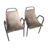 Chair rattan 50s