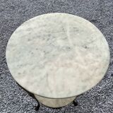 Marble and brass side table 1950/60