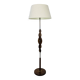 Scandinavian teak and brass floor lamp, 1960s
