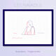 Illustration A4 naiade no. 5/8 bretagne baigneuse mer