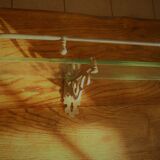 Glass bathroom shelf