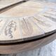 Table basse Roger Capron « grain de café »