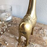 Figurine âne en laiton