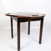 Table de majordome en acajou des années 1960
