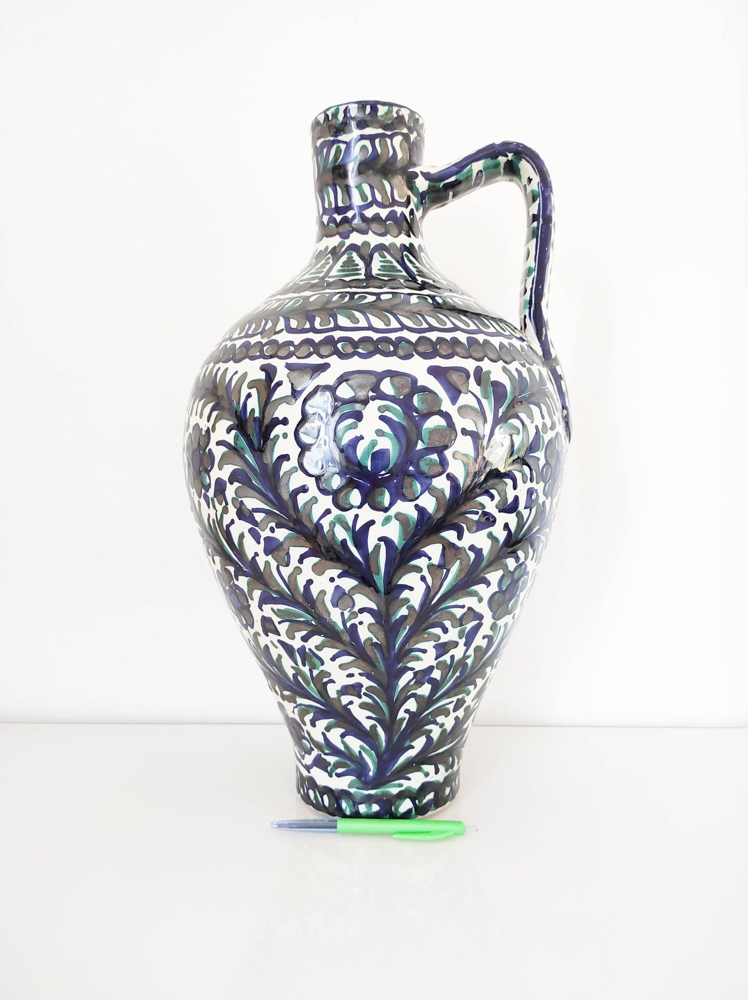 Jar / Andalusian Vase Flowers 50 cm