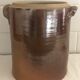 Vernified sandstone pot, country kitchen