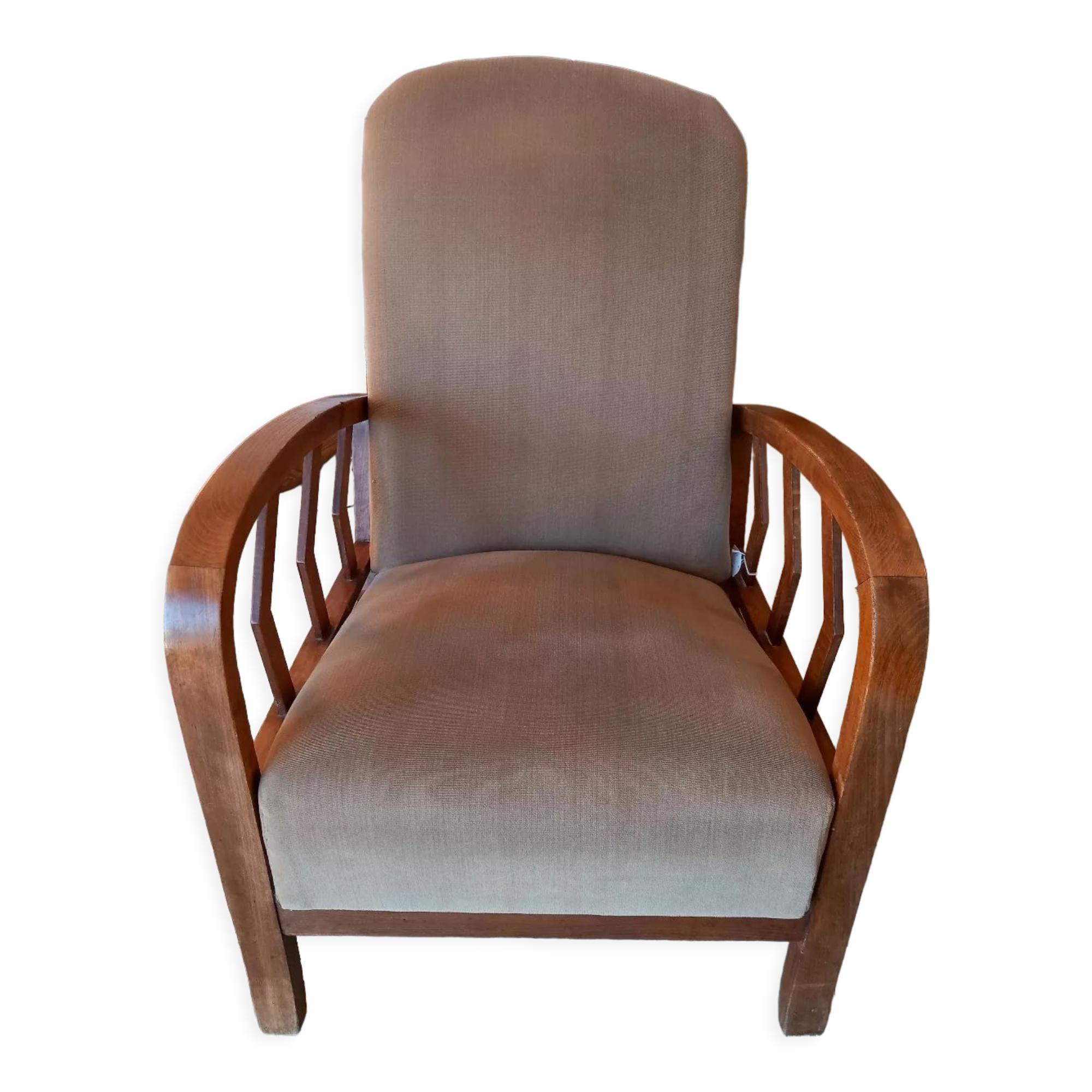 Modular art deco armchair
